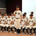 神村学園主将、壮行式で「日本一へ一戦必勝」　生徒ら330人が激励