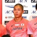【陸上】スーパー高校生、後藤大樹の「勝ち飯」は？　「日本選手権でタイムが良かったのでいいのかなと」　Ｕ２０世界選手権の結団式に出席