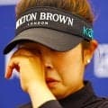 まさかの最終ホール“+4” 前年覇者・山下美夢有が涙の予選落ち「実力の問題」