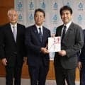 大同生命、今年も「障スポ」全力サポート　藤田広行社長が松本文部科学大臣へ特別協賛金の目録贈呈