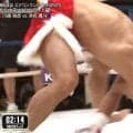 「急所ですね」衝撃の“一撃”KO 身体が“ぐにゃり”前のめり…KO率100％の新鋭の圧巻勝利に「瞬殺！」実況思わず絶叫