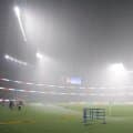 サッカーで異例の中断　前半３４分ごろに雷警報のため　ＦＣ東京－ドルトムントの親善試合