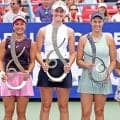  二宮真琴ペア WTA500で準優勝 