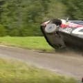 世界ラリーでトヨタのエースが大クラッシュ 車が3回転するも走行継続「思ったよりタイトで…」ドライバー不測の事態を振り返る