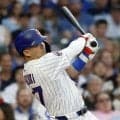 カブス・鈴木誠也が中堅左へタイムリーも勢い余って二塁タッチアウト　相手のチャレンジで判定覆る　痛恨オーバーラン