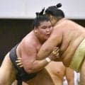 夏巡業帯同の幕下・旭富士が関取衆の申し合い稽古に異例の参加　力強い相撲で存在感を放つ…夏巡業が岐阜市から始まる