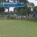 【動画】松山英樹が約20mのパットを沈めナイスバーディ【ロケットクラシック3日目ハイライト】