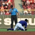 試合直後のマツダスタジアムでまさかの珍事　中日・樋口と二塁塁審・水口が衝突で騒然　プレーには影響なし