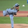 阪神　下村は４度目の先発もプロ初勝利ならず　前川の痛恨失策から同点とされ、勝ち投手の権利を得られず　６回７安打３失点で降板