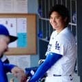 大谷翔平が熱くハグした“超大物”「こんな日がくるとは」　ド軍の特別な1日「見られて満足」