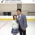 りくりゅうの「制服コスプレ」にファン大興奮！「青春カップル」「龍一くんの制服、キュン」「幸せそう」