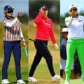 桑木志帆の“ド派手”コーデ プロ初年度から色鮮やかなウェアで魅了