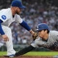 大谷翔平７戦連続安打も一塁けん制死で流れつかめず…ロバーツ監督「相手にとっては楽になる」