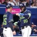 【ヤクルト】モンテル、プロ初２打席連続本塁打！　初回は初の先制弾「最高の結果」中日大野から