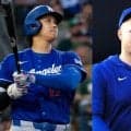 大谷翔平＆スクーバル、史上初の“デュオ”に　背中に光る金ロゴ…MVP＆CYの共演