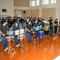甲子園、友情応援で盛り上げ　徳島・鳴門の吹奏楽部が鳴門渦潮を支援