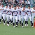 夏の甲子園　熊本の有明に大きな拍手　被災者に黙とうも　４９代表が開会式で入場行進