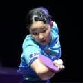 張本美和が逆転勝ちで涙の初戦突破！「ドローが出た時から不安だった」カットマン橋本帆乃香との日本人対決でフルゲーム激闘制し声震わせる　１－２追い込まれるも執念の２ゲーム連取