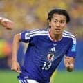 中村敬斗、かっこいいアスリート調査１位　W杯前後でインスタフォロワー127万増と人気爆発