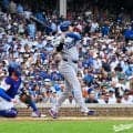 「マトリックスで避けた後に…」大谷翔平　今永昇太のインハイにのけぞって不敵な笑み→直後に先頭打者弾　ファン注目「笑顔の圧をかけていた」