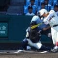 【甲子園】九州勢対決でいきなり試合が動く　福岡代表「公立の雄」東筑の平山護が先頭打者弾