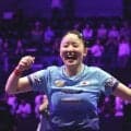 張本美和が０－２から中国選手に大逆転勝利「苦しい場面で勝ち切れた」　ベスト８入り