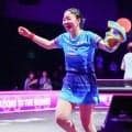 【卓球】張本美和「中断には慣れてきた」メディカルTOにも動じず２戦連続逆転で８強