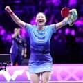 【卓球】張本美和、０－２から粘りに粘って逆転勝ち「うれしい！」…中国の新鋭相手に