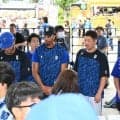 【DeNA】筒香嘉智、伊勢大夢、レイノルズら、試合前に熊本地震支援で募金活動