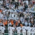 初出場の有明、逆転で初勝利　「被災地に元気を」熊本からも大応援団
