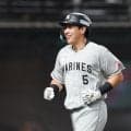 【ロッテ】安田尚憲、バックスクリーンへ２ラン　試合を振り出しに戻す