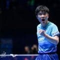 中国撃破の張本智和が振り返る会心勝利「実力差を反映できた」　前回王者が難敵登場の8強にも自信「戦術をどう使うか」【WTTチャンピオンズ横浜2026】