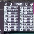 【巨人】東京ドーム騒然…折れたバットが防球ネット越え三塁側スタンドへ飛び込むハプニング