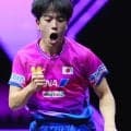 【卓球】篠塚大登、パリ五輪銅メダリスト撃破　世界4位F・ルブランに勝利…自国舞台で4強進出