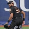 阪神　ガルシアが再び“後逸”　記録は二塁打もサノーのポテンヒットを後ろにそらして追加点を献上　二回にもマラーの打球を止められず