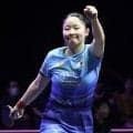 張本美和が４強進出「勝ち切ることができて良かった」　準決勝は中国・王芸迪と対戦