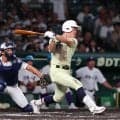 【甲子園】英明・松原蒼真、７回に均衡破る走者一掃の適時二塁打　好投の冨岡琥希を援護