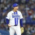 ＤｅＮＡ・馬場が移籍後初登板で初勝利　背番号１１５ユニでお立ち台へ「しびれる場面だったんでドキドキしました」とはにかむ　１７年阪神ドラ１右腕