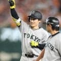 巨人・浦田　照れ笑いのマリオジャンプ　２打席連続適時打含む３安打３打点の大暴れ