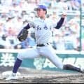 【甲子園】花巻東・萬谷堅心、８回に治療で試合中断　そのまま降板するアクシデント