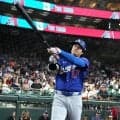 大谷翔平、大飛球を放つも右飛に倒れる…ドジャースファンから歓声上がるも一瞬でため息に