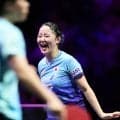 張本美和 逆転勝利で決勝進出