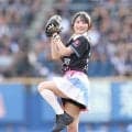ＡＫＢ４８がスペシャルライブ＆始球式　ロッテファンの佐藤綺星「一生の思い出になりました」前夜は父、兄と特訓「スパルタ過ぎて全身筋肉痛」