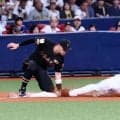 【阪神】坂本誠志郎が中日の奇襲防ぐ　重盗場面で正確な三塁送球　1死一、二塁ピンチで無失点