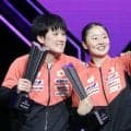 張本美和が大会初優勝　激しい高速ラリーも強打さく裂「集中力を保って試合できた」　兄・智和とアベックＶ！表彰台で自撮りも