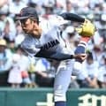 横浜　織田翔希が今大会最速１５３キロ　甲子園騒然　二回に１５０キロ超連発　初回はわずか６球で無失点→２点の援護受けてギア上げる