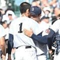 横浜・織田翔希「すごく楽しかった」笑顔溢れる圧巻１２Ｋ快投　沖縄尚学・末吉とは健闘称えあう「『ありがとう』ってお互い言い合いました」