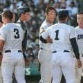 横浜の織田「すごく楽しかった」　沖縄尚学・末吉との投げ合いで笑顔