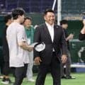 【侍ジャパン】井口新監督が東京ドームで視察　巨人橋上監督代行から「推す選手を何名か…」