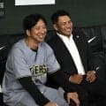 侍ジャパン・井口監督がＧＴ戦前の東京Ｄ訪問　藤川監督とはベンチで１０分会談「個人名は避けたいと思う」